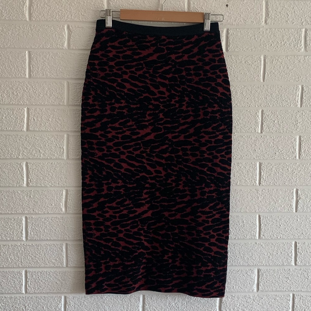Dian Von Furstenberg Vita jacquard pencil skirt